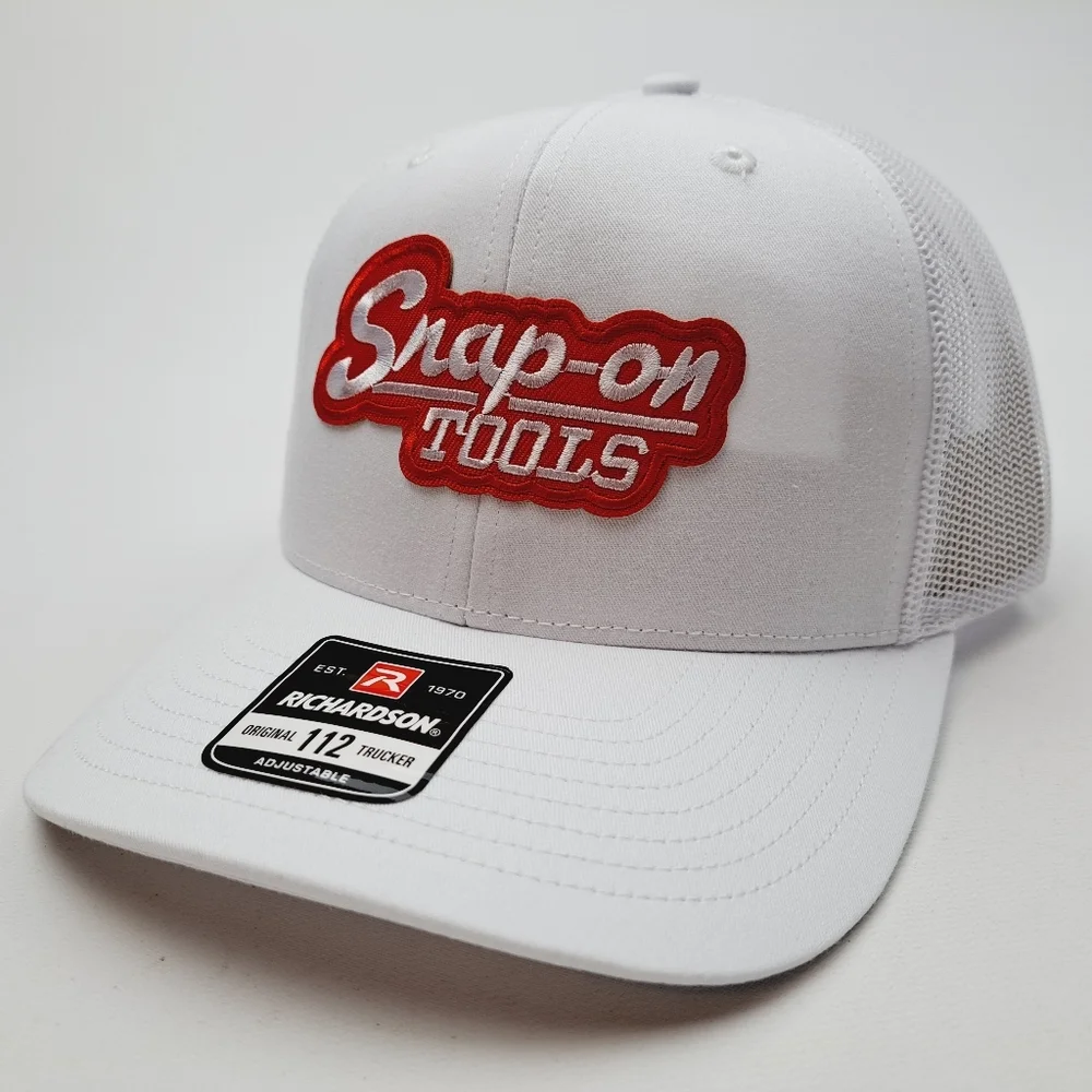 Snap On Tools Richardson 112 Trucker Mesh Snapback Cap Hat Embroidered  …